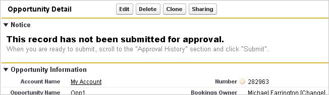 record not submitted